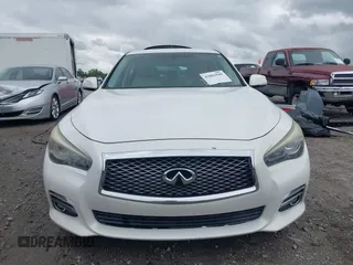 2014 Infiniti Q50 Premium with VIN JN1BV7AP3EM674807, listed as a IAAI auction lot 42003949 with 138,454 mi miles. Bid and sale history available at carsss.com. Image 12.