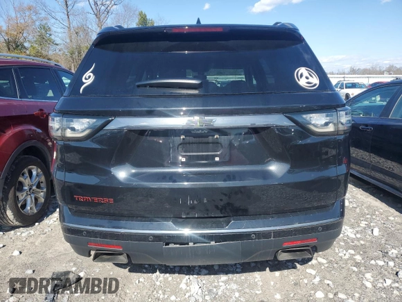 2019 Chevrolet Traverse Premier with VIN 1GNERKKW5KJ290698, listed as a Copart auction lot 88044555 with 104,449 mi miles and Salvage Title. Bid and sale history available at carsss.com. Image 6.