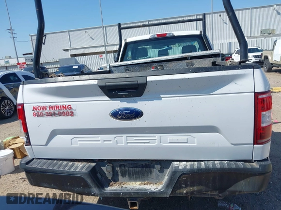 2019 Ford F-150 XL with VIN 1FTMF1CBXKKD47748, listed as a IAAI auction lot 41983277 with 120,933 mi miles. Bid and sale history available at carsss.com. Image 17.