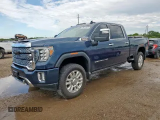 2022 GMC Sierra 2500HD Denali z VIN 1GT49REY7NF163050, wystawiony jako Copart lot #60218525 z przebiegiem 70 762 mil mil oraz Czysty tytuł • Clean title. Historia ofert i sprzedaży dostępna na DreamBid. Obrazek 1.
