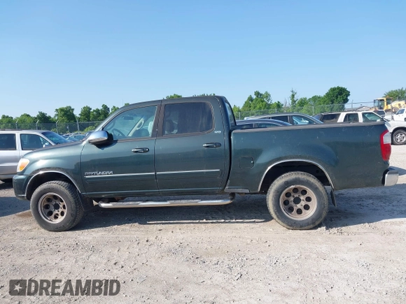2005 Toyota Tundra SR5 with VIN 5TBET34145S478274, listed as a IAAI auction lot 42409811 with 168,100 mi miles and . Bid and sale history available at DreamBid. Image 14.