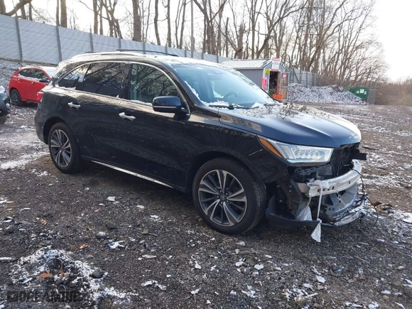 2020 Acura MDX w/Technology Pkg with VIN 5J8YD4H59LL019987, listed as a IAAI auction lot 41975643 with 84,525 mi miles. Bid and sale history available at carsss.com. Image 1.
