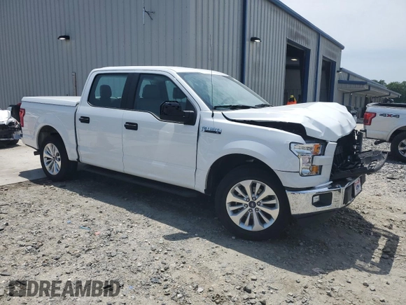 2016 Ford F-150 XL with VIN 1FTEW1CF5GFC65076, listed as a Copart auction lot 56562275 with 26,857 mi miles and Salvage title. Bid and sale history available at DreamBid. Image 4.