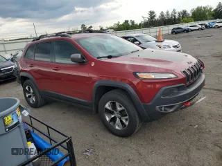 2014 Jeep Cherokee Trailhawk с VIN 1C4PJMBB6EW130595, выставлен на аукционе Copart как лот 58470065 с пробегом 131 303 миль миль и Списание • Salvage title. История ставок и продаж доступна на DreamBid. Изображение 4.
