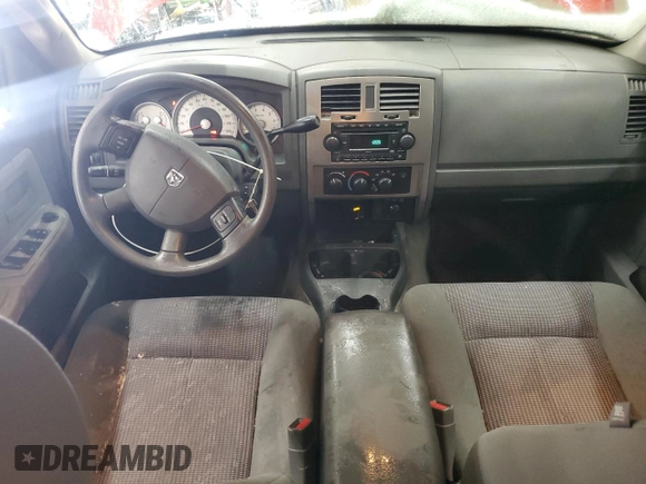 2007 Dodge Dakota SLT with VIN 1D7HW48P37S221039, listed as a Copart auction lot 48104975 with 138,371 mi miles and Salvage Title. Bid and sale history available at carsss.com. Image 8.