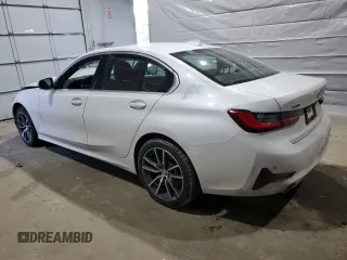 2021 BMW 3 Series 330i xDrive with VIN 3MW5R7J01M8B73697, listed as a Copart auction lot 48688115 with Not Provided miles and Salvage Title. Bid and sale history available at DreamBid. Image 2.