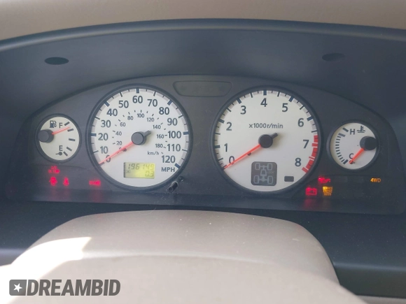 2001 Nissan Pathfinder SE с VIN JN8DR09YX1W613195, выставлен на аукционе IAAI как лот 42543460 с пробегом 196 149 миль миль и . История ставок и продаж доступна на DreamBid. Изображение 7.