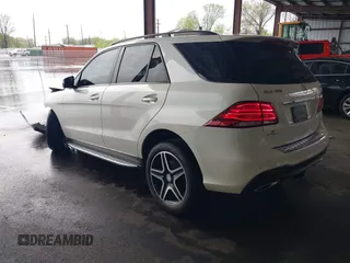 2017 Mercedes-Benz GLE 400 with VIN 4JGDA5GB1HA859957, listed as a IAAI auction lot 41946521 with 88,696 mi miles and . Bid and sale history available at DreamBid. Image 3.