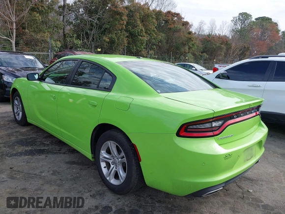 2019 Dodge Charger SXT with VIN 2C3CDXBGXKH713219, listed as a IAAI auction lot 41834667 with 119,798 mi miles. Bid and sale history available at carsss.com. Image 3.