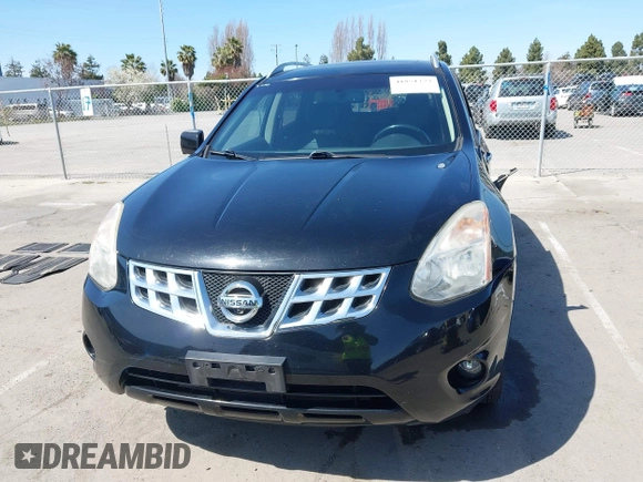 2012 Nissan Rogue S with VIN JN8AS5MT8CW255808, listed as a IAAI auction lot 41851273 with 189,407 mi miles. Bid and sale history available at carsss.com. Image 12.
