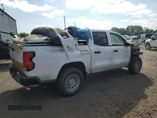 2023 Chevrolet Colorado 2WD Work Truck with VIN 1GCGSBEC3P1257245, listed as a Copart auction lot 63418715 with 9,715 mi miles and Clean title. Bid and sale history available at DreamBid. Image 3.