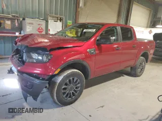 2020 Ford Ranger XL with VIN 1FTER4FHXLLA66526, listed as a Copart auction lot 48497245 with 50,117 mi miles and Salvage Title. Bid and sale history available at carsss.com. Image 1.