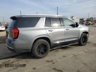 2022 GMC Yukon SLT with VIN 1GKS2BKD0NR115087, listed as a Copart auction lot 81539274 with 43,977 mi miles and Salvage Title. Bid and sale history available at carsss.com. Image 3.