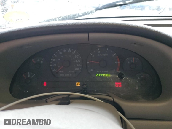2003 Ford Mustang Standard with VIN 1FAFP40493F334230, listed as a Copart auction lot 52528105 with 234,958 mi miles and Salvage Title. Bid and sale history available at carsss.com. Image 9.