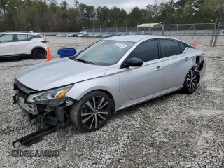 2019 Nissan Altima SR with VIN 1N4BL4CV1KC203419, listed as a Copart auction lot 50267275 with 99,952 mi miles and Salvage Title. Bid and sale history available at carsss.com. Image 1.