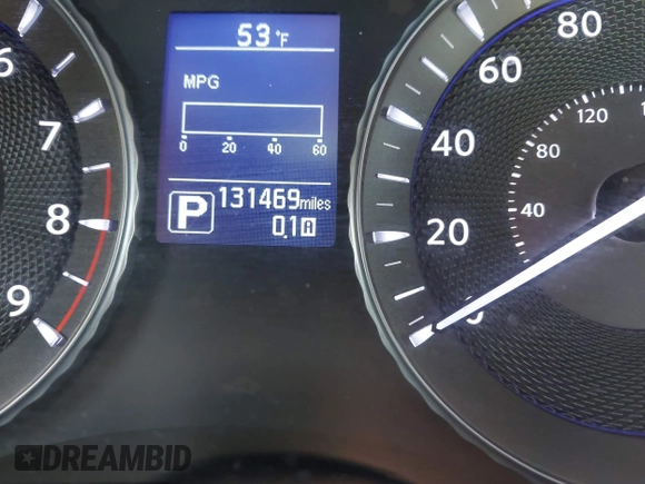 2015 Infiniti Q70 with VIN JN1BY1ARXFM562402, listed as a IAAI auction lot 41910400 with 131,469 mi miles and . Bid and sale history available at DreamBid. Image 16.