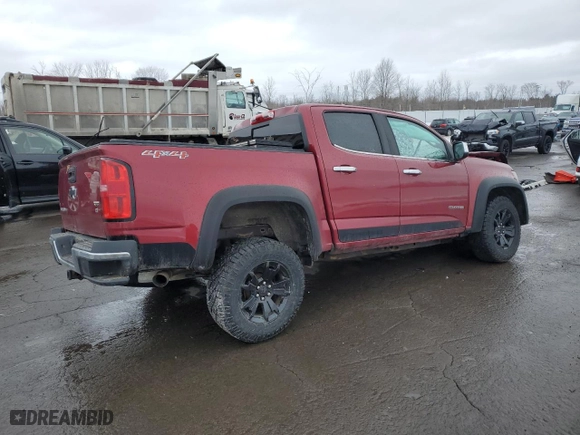 2017 Chevrolet Colorado 4WD LT with VIN 1GCGTCEN9H1328342, listed as a Copart auction lot 46685705 with 197,295 mi miles and Salvage Title. Bid and sale history available at carsss.com. Image 3.