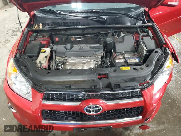2012 Toyota RAV4 Limited with VIN 2T3DF4DV0CW211194, listed as a Copart auction lot 53527485 with 95,650 mi miles and Salvage title. Bid and sale history available at DreamBid. Image 12.