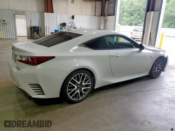 2017 Lexus RC 200t с VIN JTHHA5BC5H5005809, выставлен на аукционе Copart как лот 58730775 с пробегом 95 659 миль миль и Списание • Salvage title. История ставок и продаж доступна на DreamBid. Изображение 3.