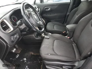 2017 Jeep Renegade Latitude with VIN ZACCJBBB1HPG59635, listed as a Copart auction lot 89309315 with 126,041 mi miles and Salvage Title. Bid and sale history available at carsss.com. Image 7.
