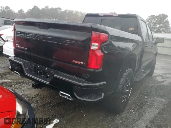 2021 Chevrolet Silverado 1500 RST with VIN 3GCUYEET9MG143752, listed as a Copart auction lot 85611084 with 73,324 mi miles and Salvage Title. Bid and sale history available at carsss.com. Image 3.