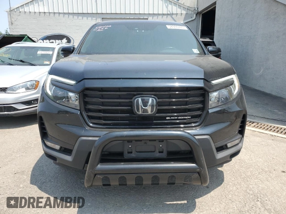 2023 Honda Ridgeline Black Edition with VIN 5FPYK3F84PB016684, listed as a Copart auction lot 58999785 with 45,171 mi miles and Salvage title. Bid and sale history available at DreamBid. Image 5.