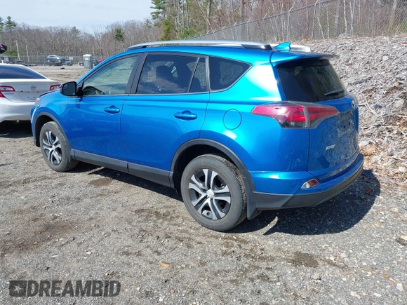 2017 Toyota RAV4 LE with VIN JTMBFREV3HJ145278, listed as a IAAI auction lot 41995013 with 41,456 mi miles. Bid and sale history available at carsss.com. Image 3.