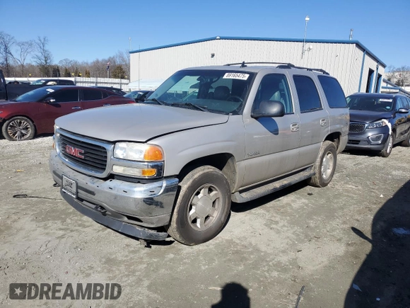 2006 GMC Yukon SLT with VIN 1GKEK13Z16R138445, listed as a Copart auction lot 89165475 with 207,196 mi miles and Salvage Title. Bid and sale history available at carsss.com. Image 1.