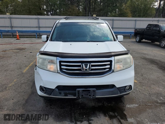 2013 Honda Pilot EX-L with VIN 5FNYF3H59DB036098, listed as a Copart auction lot 50824335 with 191,004 mi miles and Salvage Title. Bid and sale history available at DreamBid. Image 5.