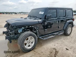 2022 Jeep Wrangler Unlimited Sport S z VIN 1C4HJXDG5NW180130, wystawiony jako Copart lot #59883815 z przebiegiem 47 625 mil mil oraz Czysty tytuł • Clean title. Historia ofert i sprzedaży dostępna na DreamBid. Obrazek 1.