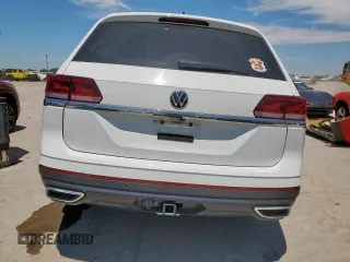 2022 Volkswagen Atlas SE with VIN 1V2WR2CA0NC527217, listed as a Copart auction lot 66227965 with 58,044 mi miles and Salvage title. Bid and sale history available at DreamBid. Image 6.
