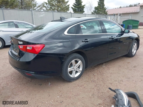 2020 Chevrolet Malibu LS with VIN 1G1ZC5ST5LF104271, listed as a IAAI auction lot 42039792 with 68,718 mi miles. Bid and sale history available at carsss.com. Image 4.