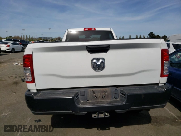 2021 Ram 2500 Tradesman with VIN 3C6MR4AJ5MG673882, listed as a Copart auction lot 50103884 with 70,455 mi miles and Salvage title. Bid and sale history available at DreamBid. Image 6.
