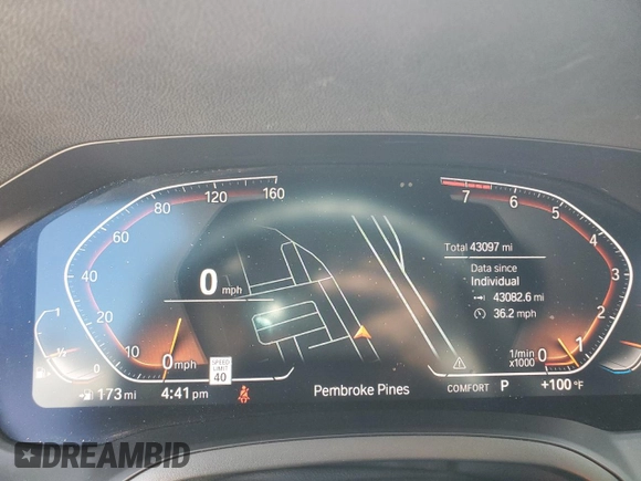 2022 BMW 2 Series 230i z VIN 3MW23CM06N8C59212, wystawiony jako Copart lot #59543875 z przebiegiem 43 097 mil mil oraz Szkoda całkowita • Salvage title. Historia ofert i sprzedaży dostępna na DreamBid. Obrazek 9.