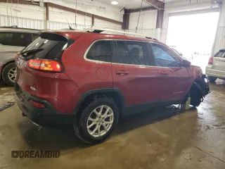 2015 Jeep Cherokee Latitude with VIN 1C4PJMCS4FW665411, listed as a Copart auction lot 49583235 with 88,121 mi miles and Clean Title. Bid and sale history available at carsss.com. Image 3.