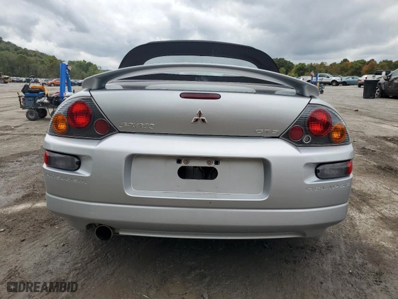 2004 Mitsubishi Eclipse GTS with VIN 4A3AE75H74E114581, listed as a Copart auction lot 72989344 with 29,479 mi miles and Salvage Title. Bid and sale history available at carsss.com. Image 6.