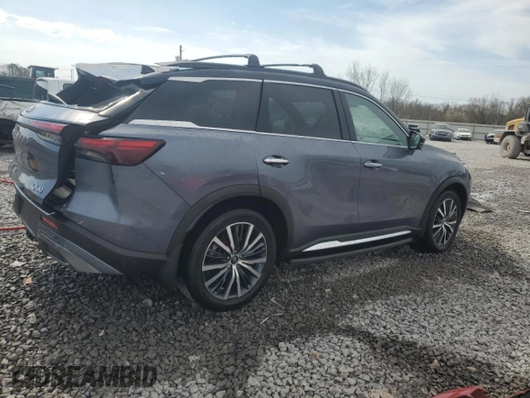 2023 Infiniti QX60 Autograph z VIN 5N1DL1HU3PC360213, wystawiony jako Copart lot #46920575 z przebiegiem 7 432 mil mil oraz Szkoda całkowita • Salvage title. Historia ofert i sprzedaży dostępna na DreamBid. Obrazek 3.