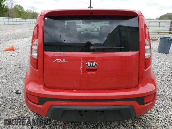 2013 Kia Soul with VIN KNDJT2A50D7545971, listed as a Copart auction lot 51713235 with 91,689 mi miles and Salvage Title. Bid and sale history available at DreamBid. Image 6.