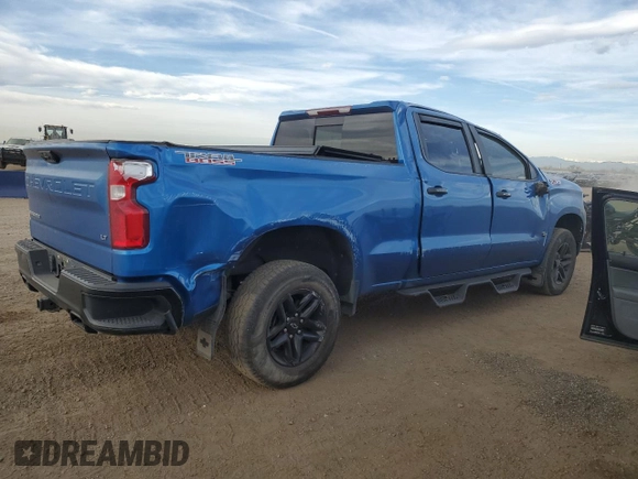 2022 Chevrolet Silverado 1500 LT Trail Boss with VIN 3GCUDFED3NG547626, listed as a Copart auction lot 51004645 with 51,555 mi miles and Salvage Title. Bid and sale history available at DreamBid. Image 3.