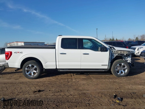 2023 Ford F-150 XL with VIN 1FTFW1ED5PFA32167, listed as a IAAI auction lot 41781357 with 23,745 mi miles. Bid and sale history available at carsss.com. Image 13.