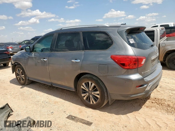 2017 Nissan Pathfinder SL with VIN 5N1DR2MN0HC645438, listed as a Copart auction lot 61348285 with 200,482 mi miles and Salvage title. Bid and sale history available at DreamBid. Image 2.