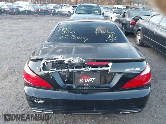 2013 Mercedes-Benz SL 63 AMG with VIN WDDJK7EA8DF004394, listed as a IAAI auction lot 41766515 with Not provided miles and . Bid and sale history available at DreamBid. Image 15.
