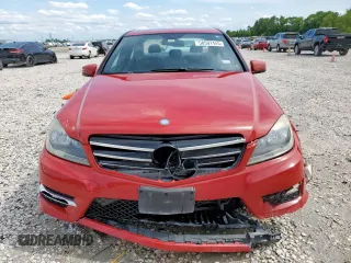 2014 Mercedes-Benz C 250 Sport with VIN WDDGF4HB8EA927880, listed as a Copart auction lot 58507445 with 152,995 mi miles and Salvage title. Bid and sale history available at DreamBid. Image 5.
