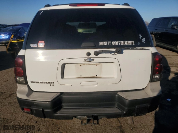 2005 Chevrolet TrailBlazer LS with VIN 1GNDT13S552248162, listed as a Copart auction lot 48618315 with NaN miles and Salvage Title. Bid and sale history available at carsss.com. Image 6.