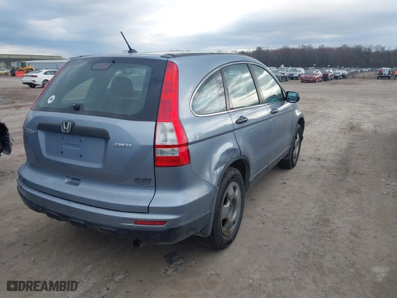 2010 Honda CR-V LX with VIN 5J6RE4H39AL027643, listed as a IAAI auction lot 42019697 with 285,813 mi miles. Bid and sale history available at carsss.com. Image 4.