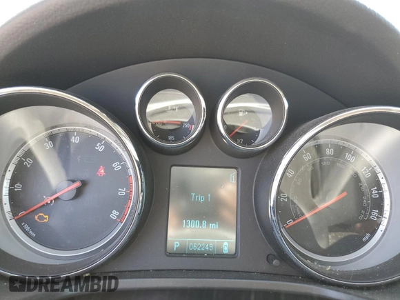 2011 Buick Regal CXL RL3 with VIN W04GR5EC7B1142146, listed as a Copart auction lot 56202085 with 62,243 mi miles and Clean title. Bid and sale history available at DreamBid. Image 9.