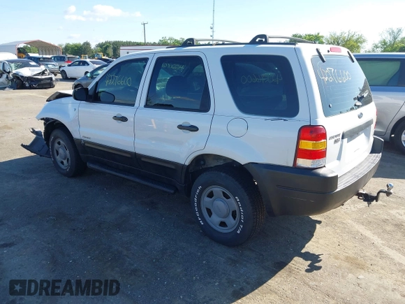 2002 Ford Escape XLS Choice with VIN 1FMYU01102KC48220, listed as a IAAI auction lot 42276600 with 195,358 mi miles and . Bid and sale history available at DreamBid. Image 3.