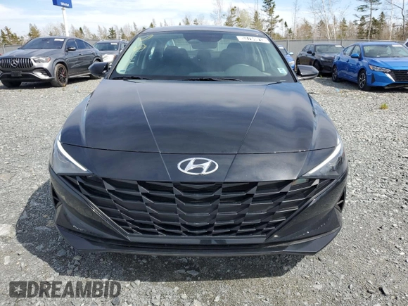 2023 Hyundai Elantra SEL with VIN KMHLM4AG8PU627693, listed as a Copart auction lot 53794015 with 19,657 mi miles and Clean Title. Bid and sale history available at DreamBid. Image 5.
