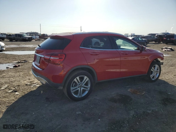 2019 Mercedes-Benz GLA with VIN WDCTG4EB5KU007168, listed as a Copart auction lot 52078605 with 47,873 mi miles and Salvage Title. Bid and sale history available at carsss.com. Image 3.