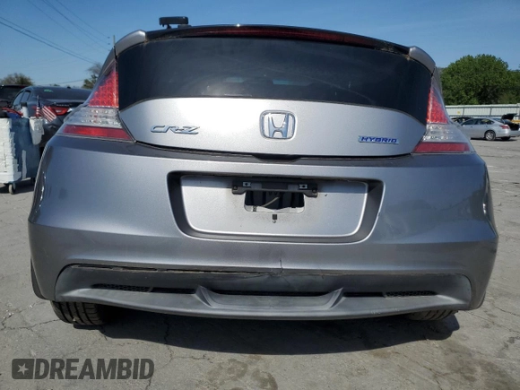 2011 Honda CR-Z EX with VIN JHMZF1D68BS002921, listed as a Copart auction lot 48571125 with 90,337 mi miles and Clean Title. Bid and sale history available at carsss.com. Image 6.